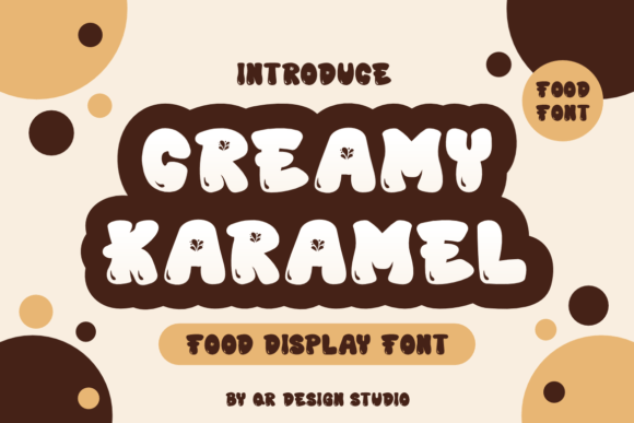 Creamy Karamel Font - Featured Image