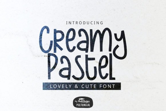 Creamy Pastel Font - Featured Image
