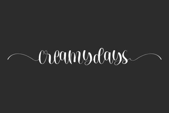 Creamydays Font - Featured Image