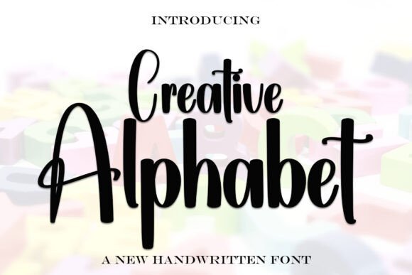 Creative Alphabet Font - Featured Image
