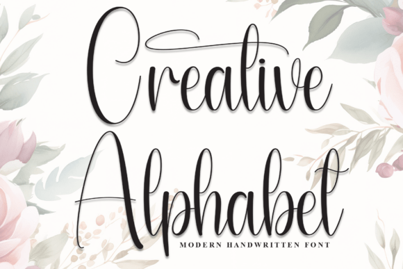 Creative Alphabet Font - Featured Image