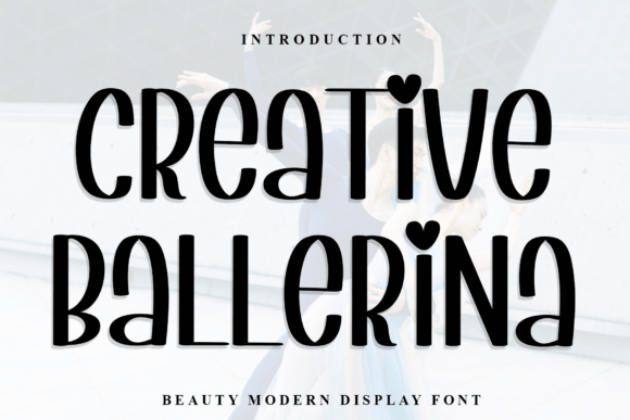 Creative Ballerina Font - Featured Image
