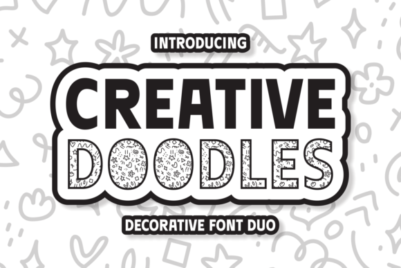 Creative Doodles Font - Featured Image