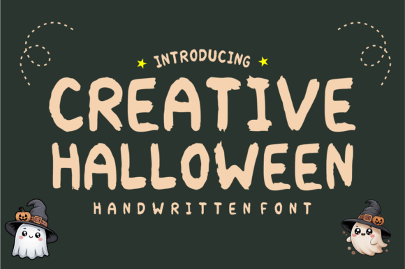 Creative Halloween Font - Featured Image