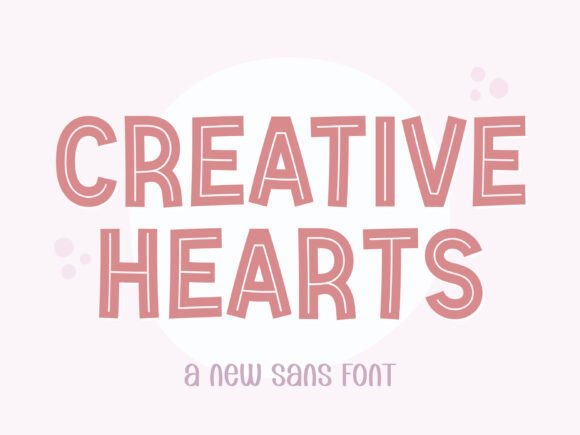 Creative Hearts Font - Featured Image