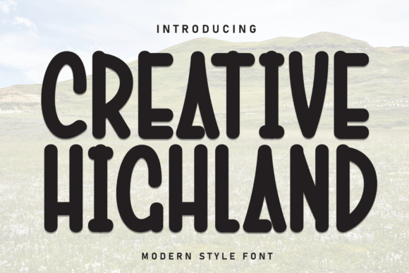 Creative Highland Font - Featured Image