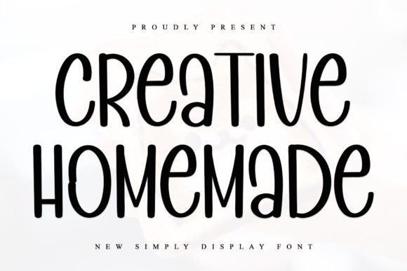 Creative Homemade Font - Featured Image