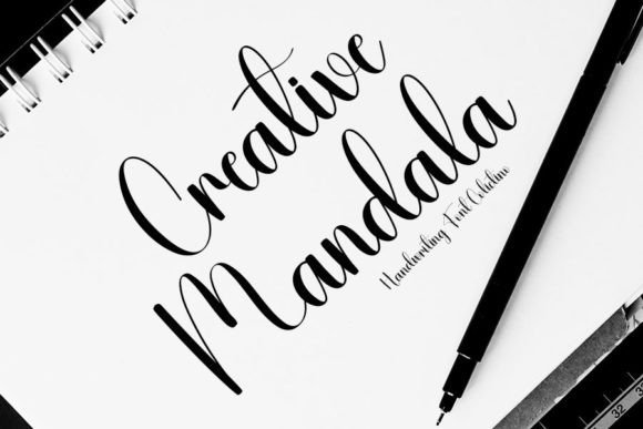 Creative Mandala Font - Featured Image