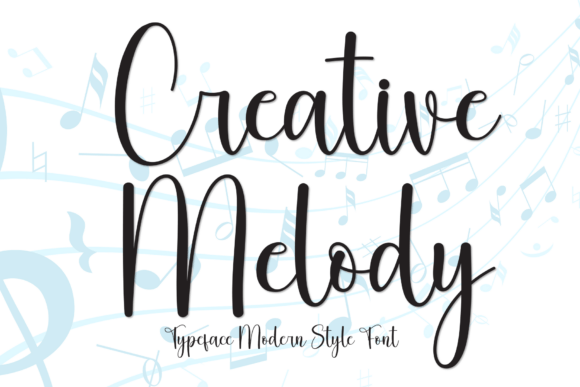 Creative Melody Font - Featured Image