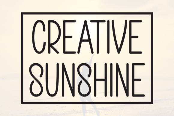 Creative Sunshine Font - Featured Image