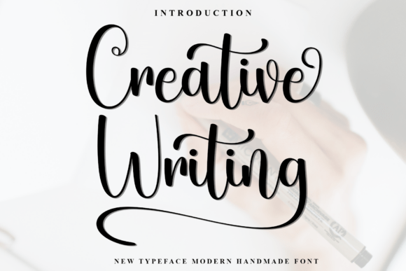 Creative Writing Font - Featured Image