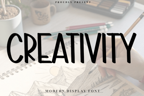 Creativity Font - Featured Image