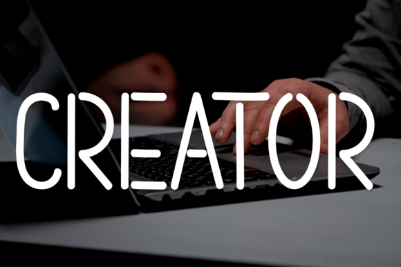 Creator Font - Featured Image