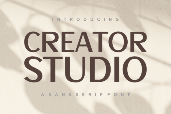 Creator Studio Font - Featured Image