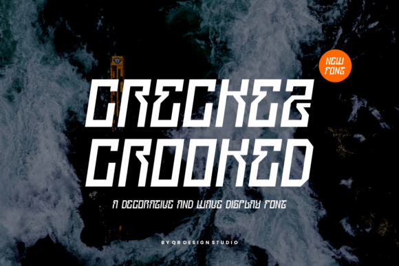 Creckez Crooked Font - Featured Image