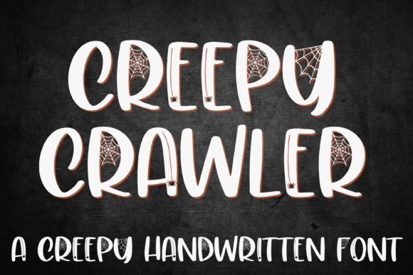 Creepy Crawler Font - Featured Image