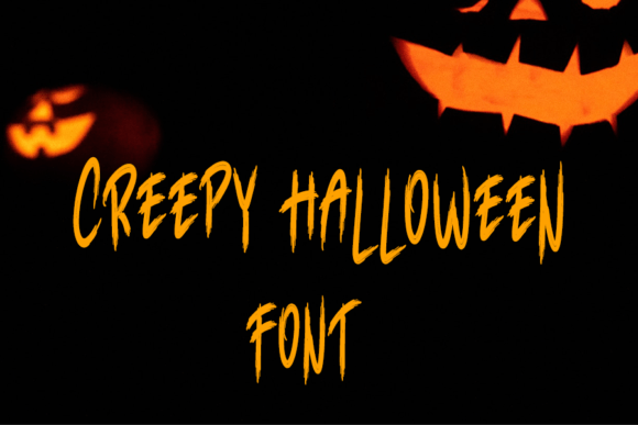 Creepy Halloween Font - Featured Image