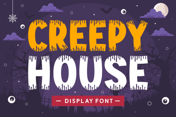 Creepy House Font - Featured Image