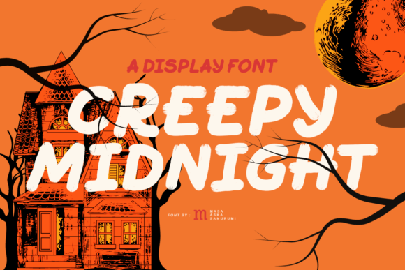 Creepy Midnight Font - Featured Image