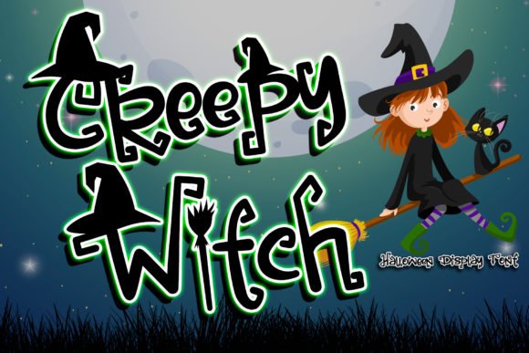 Creepy Witch Font - Featured Image