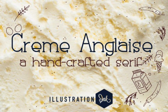 Creme Anglais Font - Featured Image