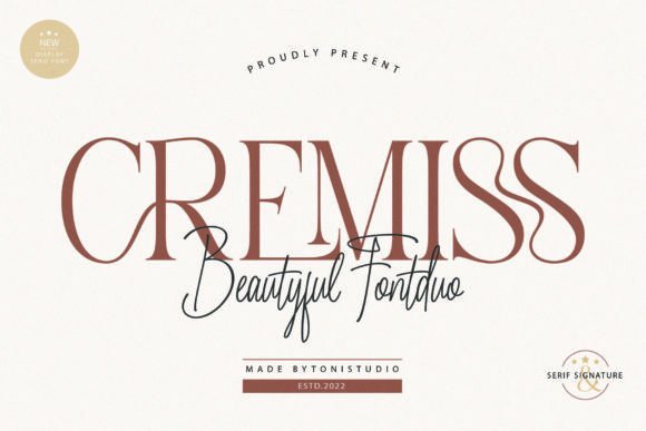 Cremiss Duo Font - Featured Image
