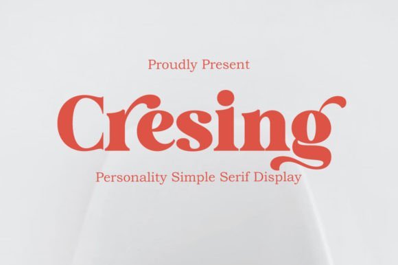 Cresing Font - Featured Image
