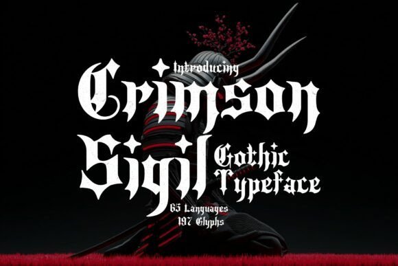 Crimson Sigil Font - Featured Image