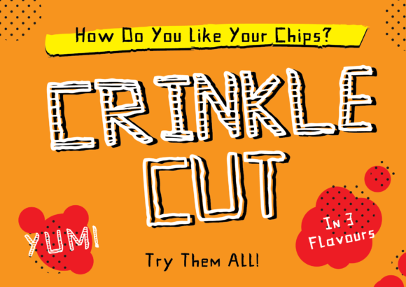 Crinkle Cut Font - Featured Image
