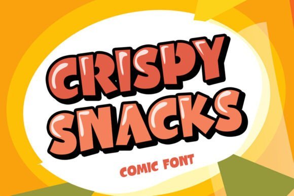 Crispy Snacks Font - Featured Image
