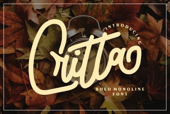 Critta Font - Featured Image