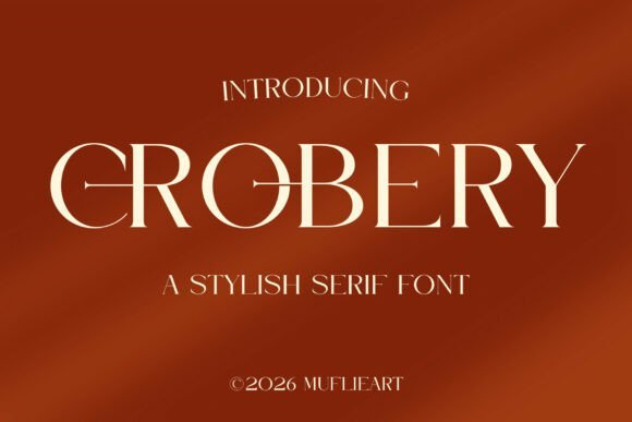 Crobery Font - Featured Image