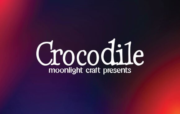 Crocodile Font - Featured Image