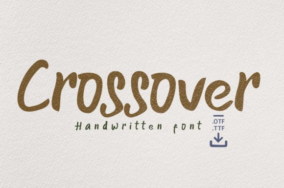 Crossover Font - Featured Image