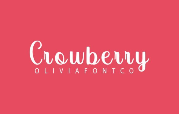 Crowberry Font - Featured Image