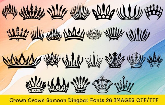 Crown Samoan Font - Featured Image