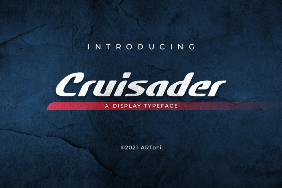 Cruisader Font - Featured Image