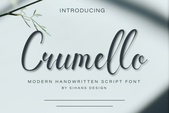 Crumello Font - Featured Image