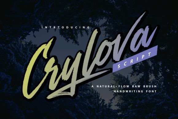 Crylova Font - Featured Image