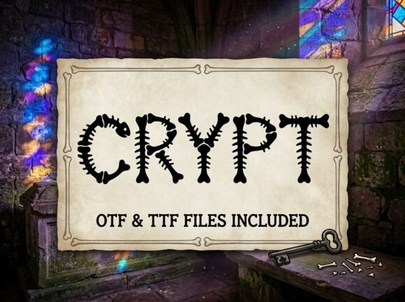 Crypt Font - Featured Image