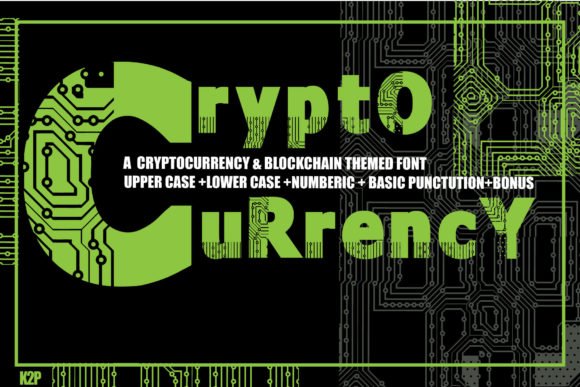 Cryptocurrency Font - Featured Image