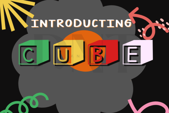 Cube Font - Featured Image