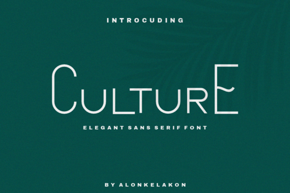 Culture Font - Featured Image