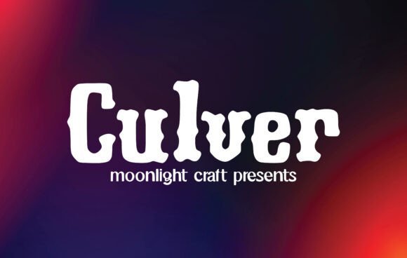 Culver Font - Featured Image