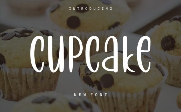 Cupcake Font - Featured Image