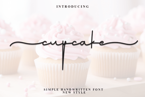 Cupcake Font - Featured Image