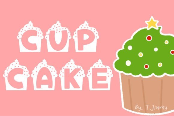 Cupcake Font - Featured Image