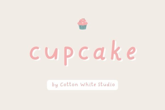 Cupcake Font - Featured Image