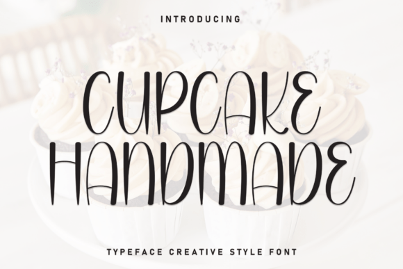 Cupcake Handmade Font - Featured Image
