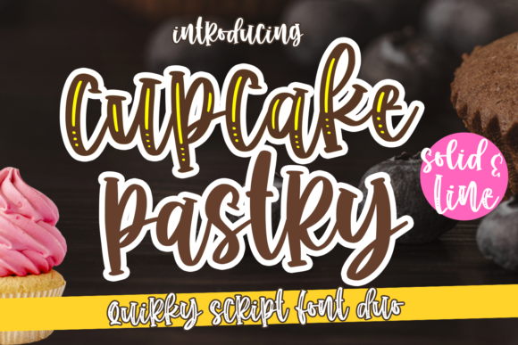 Cupcake Pastry Font - Featured Image